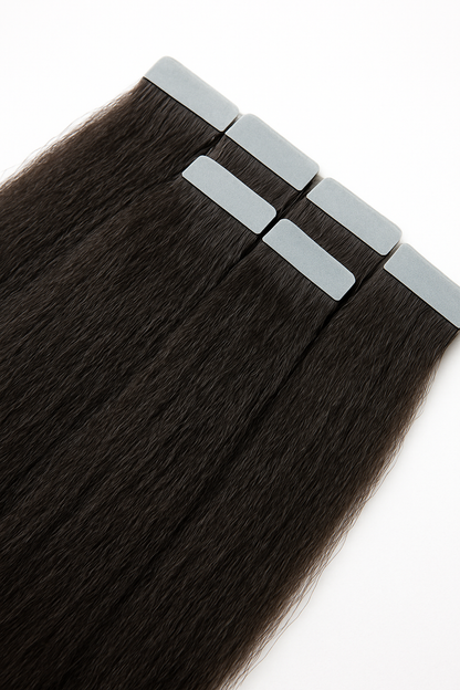 Kinky Straight Tape In Extensions