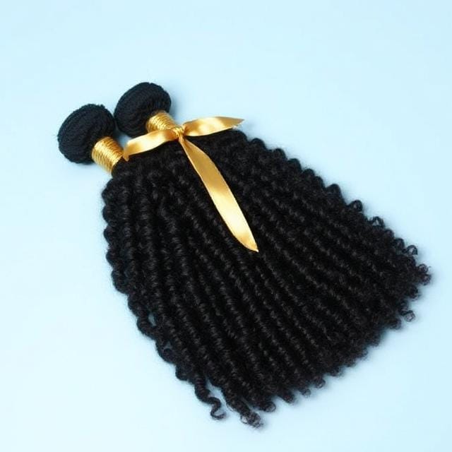 Malaysian Raw Kinky Curls 1B